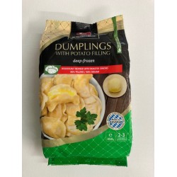 Вареники с картошкой, продукт глубокой заморозки, 450гp